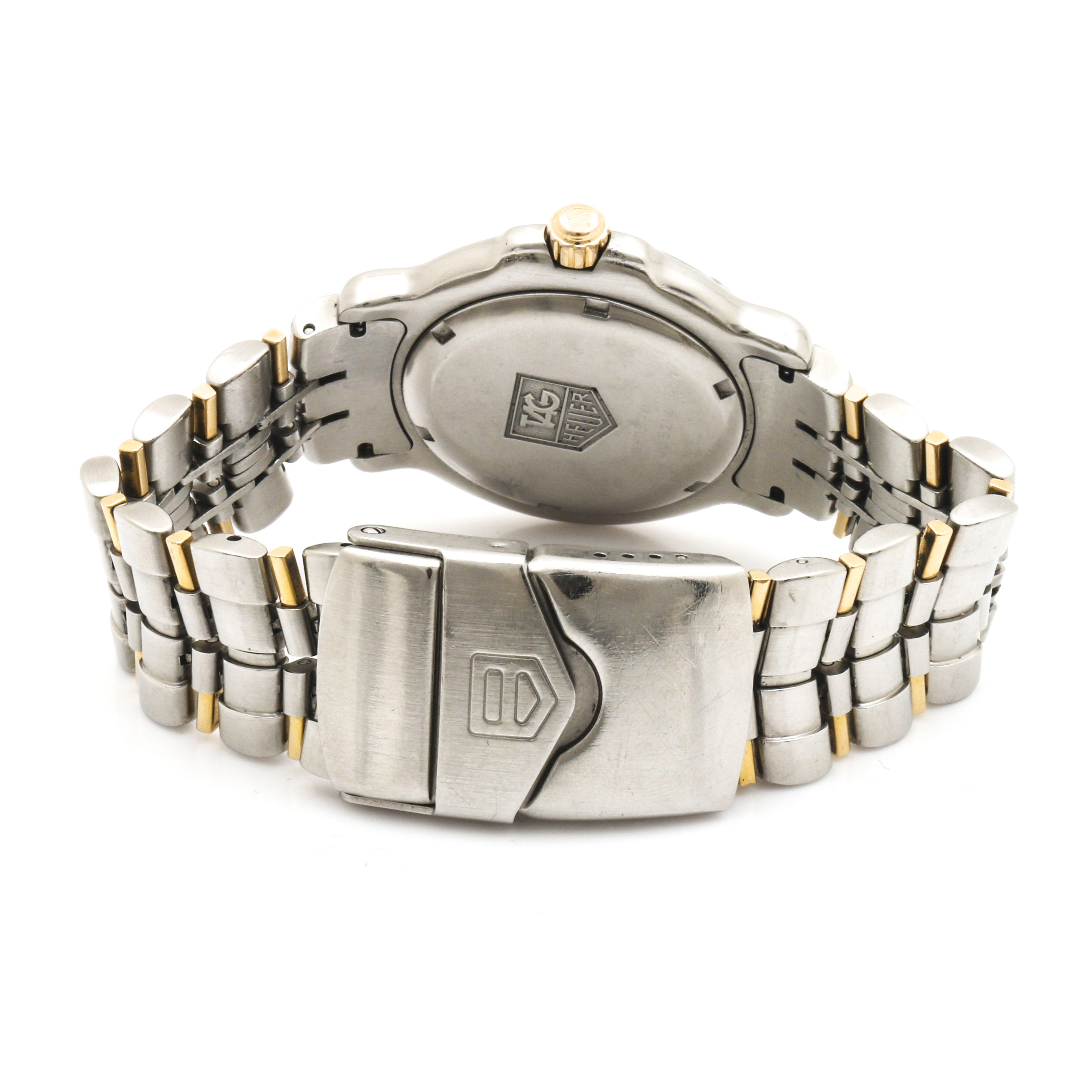 TAG Heuer Professional Stainless Steel and 18K Yellow Gold Watch