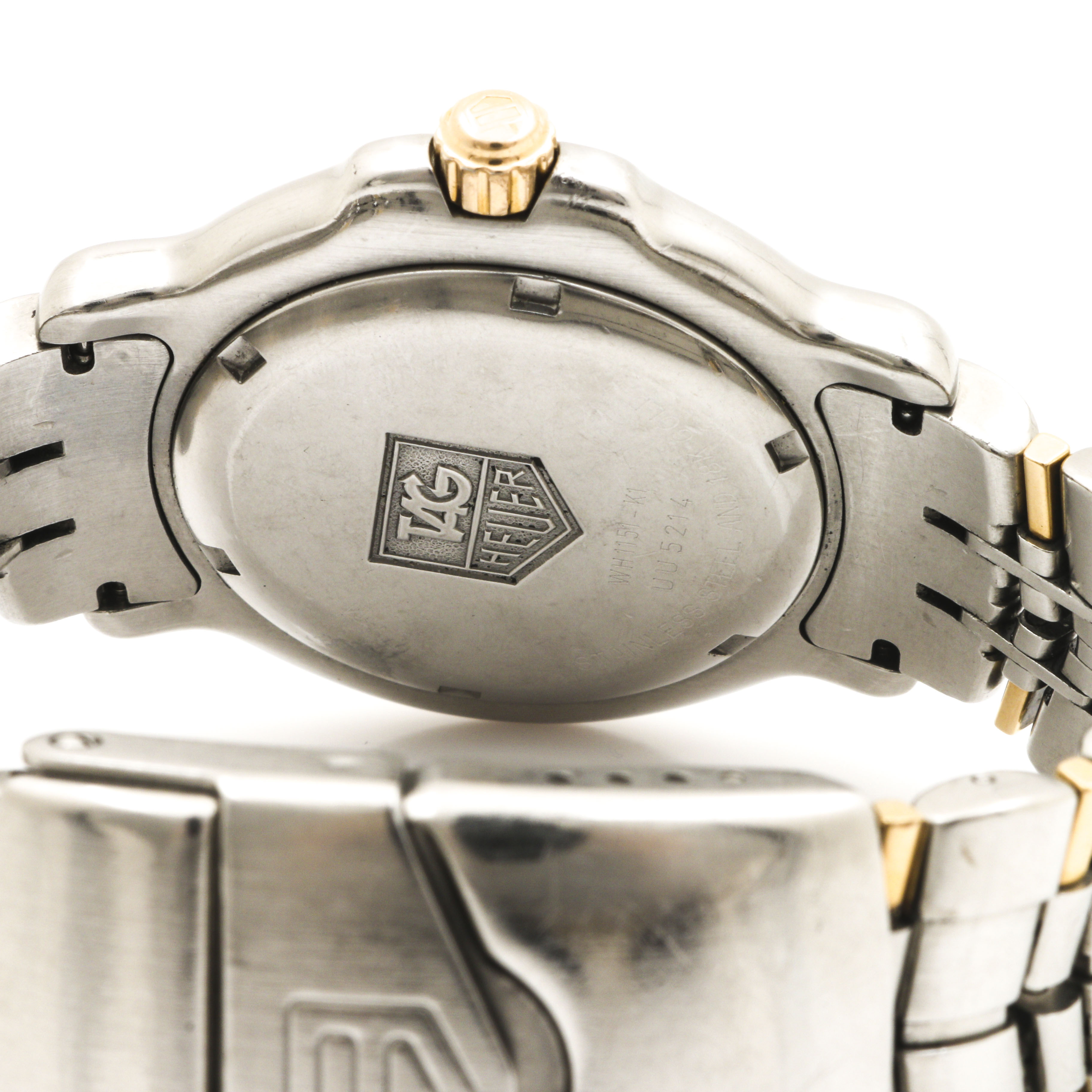 TAG Heuer Professional Stainless Steel and 18K Yellow Gold Watch