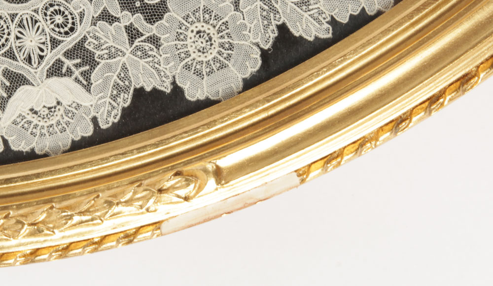 Antique Lace with Rose Motif