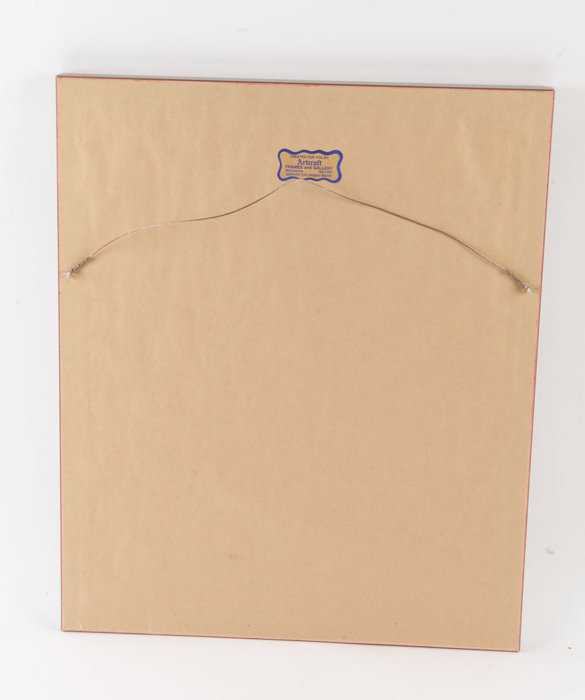 Pair of Plant Themed Offset Lithographs on Paper