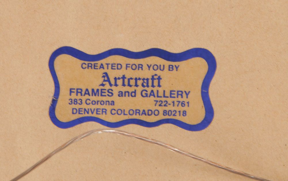 Pair of Plant Themed Offset Lithographs on Paper