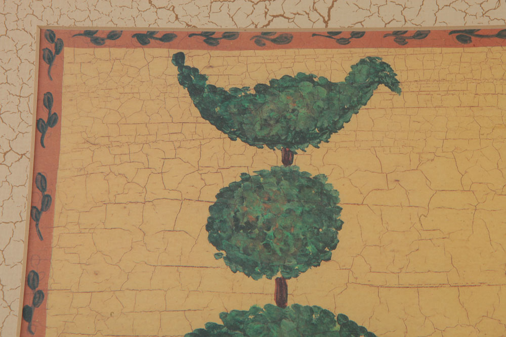 Pair of Plant Themed Offset Lithographs on Paper