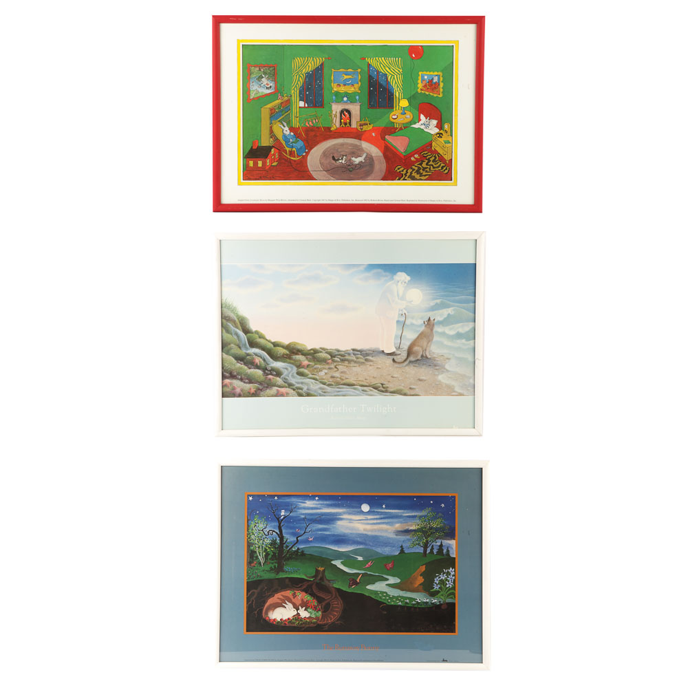 Collection of Offset Lithographs of Children's Book Illustrations