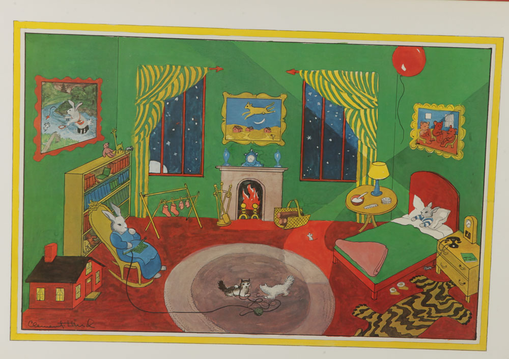 Collection of Offset Lithographs of Children's Book Illustrations