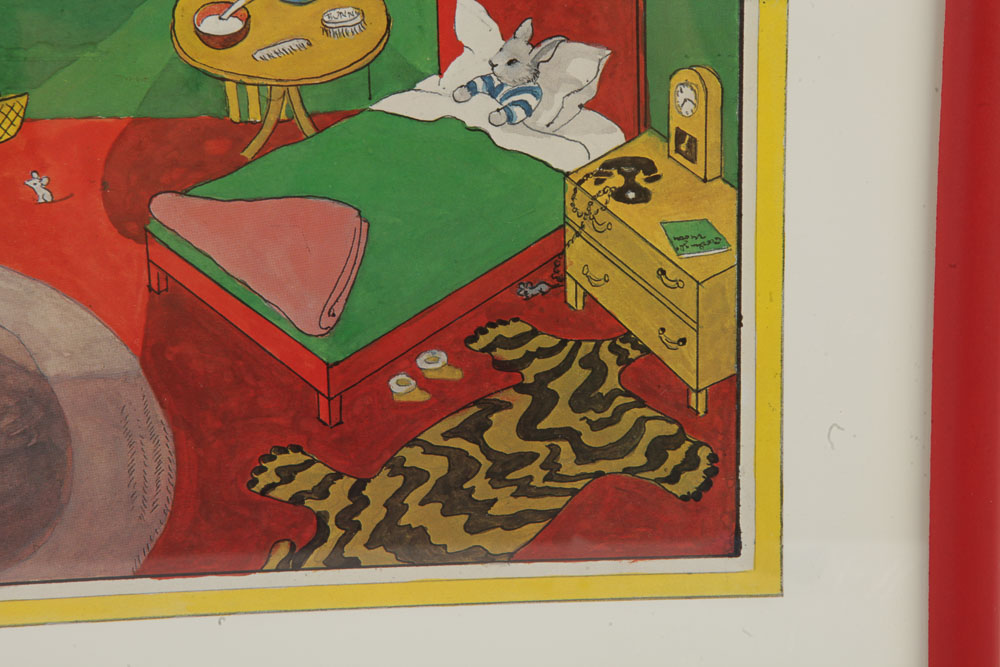 Collection of Offset Lithographs of Children's Book Illustrations