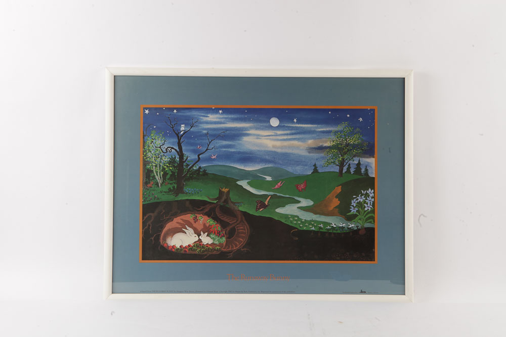 Collection of Offset Lithographs of Children's Book Illustrations