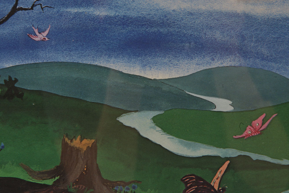 Collection of Offset Lithographs of Children's Book Illustrations