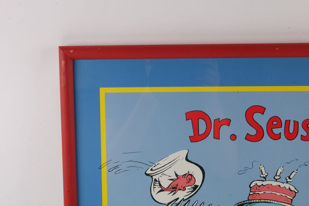 Offset Lithographs of "Cat in the Hat" and "Charlotte's Web" Literary Posters