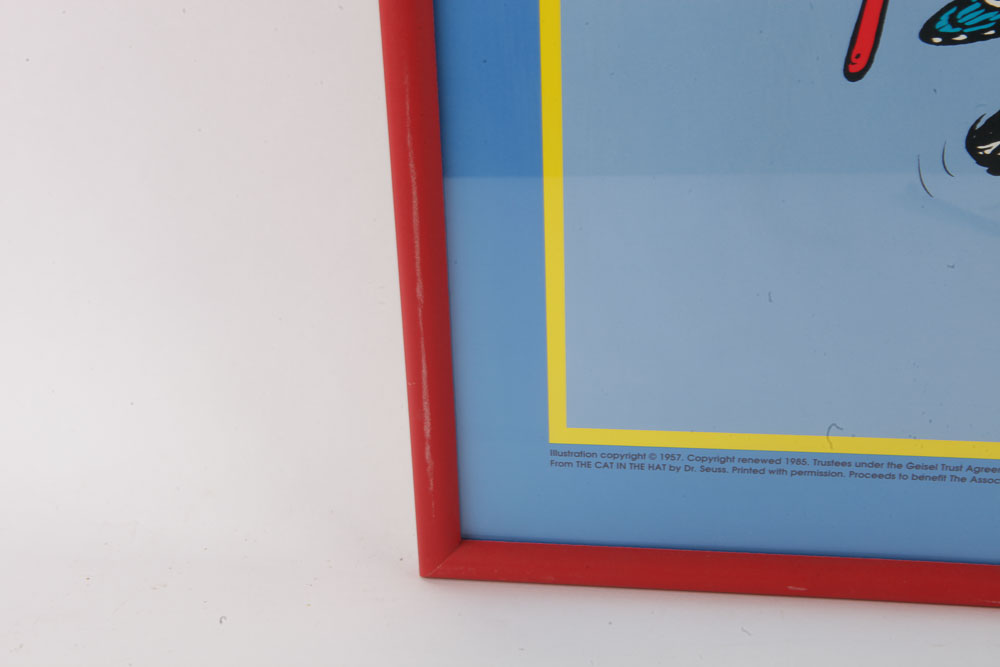 Offset Lithographs of "Cat in the Hat" and "Charlotte's Web" Literary Posters