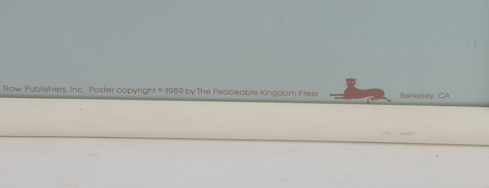 Offset Lithographs of "Cat in the Hat" and "Charlotte's Web" Literary Posters