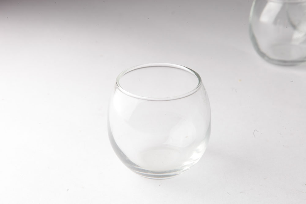 Glass Votive Candle Holders Including Smith & Hawken with Candles