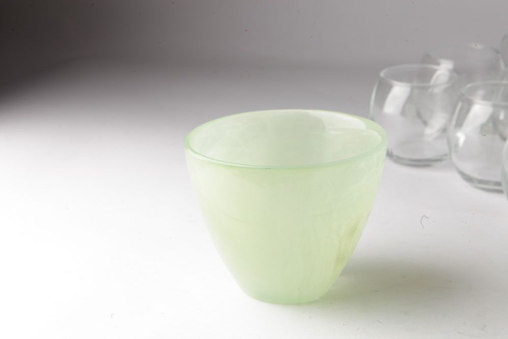 Glass Votive Candle Holders Including Smith & Hawken with Candles