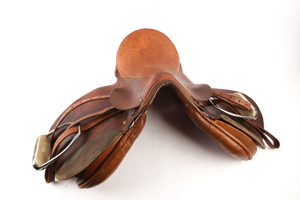 Johs. Stübben Krefeld Forward Seat Saddle with Fittings