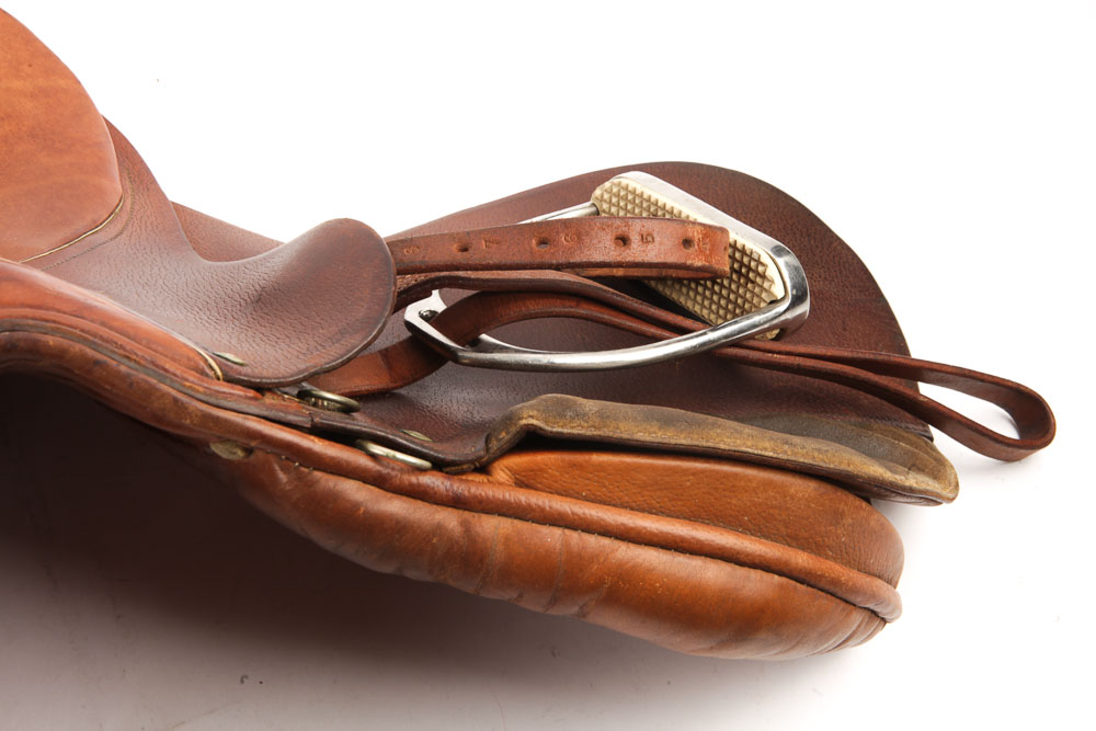 Johs. Stübben Krefeld Forward Seat Saddle with Fittings