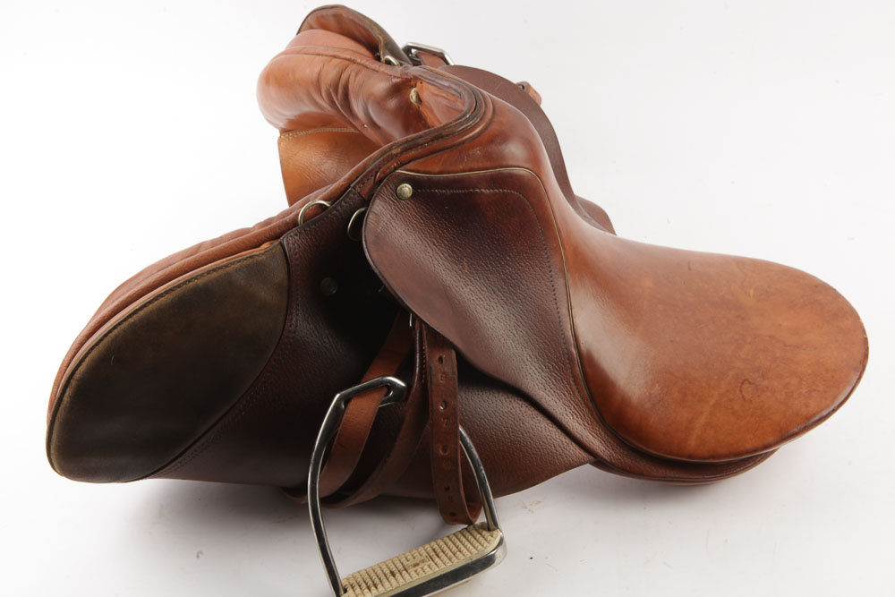 Johs. Stübben Krefeld Forward Seat Saddle with Fittings