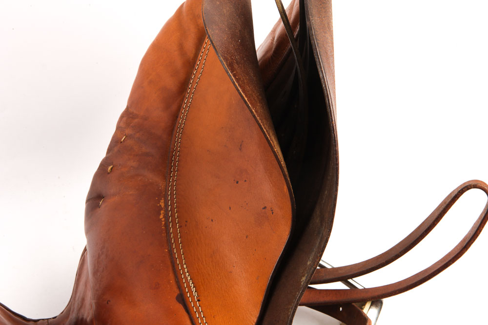 Johs. Stübben Krefeld Forward Seat Saddle with Fittings