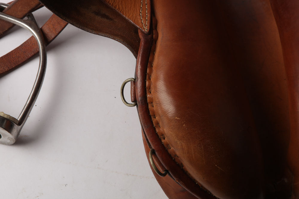 Johs. Stübben Krefeld Forward Seat Saddle with Fittings