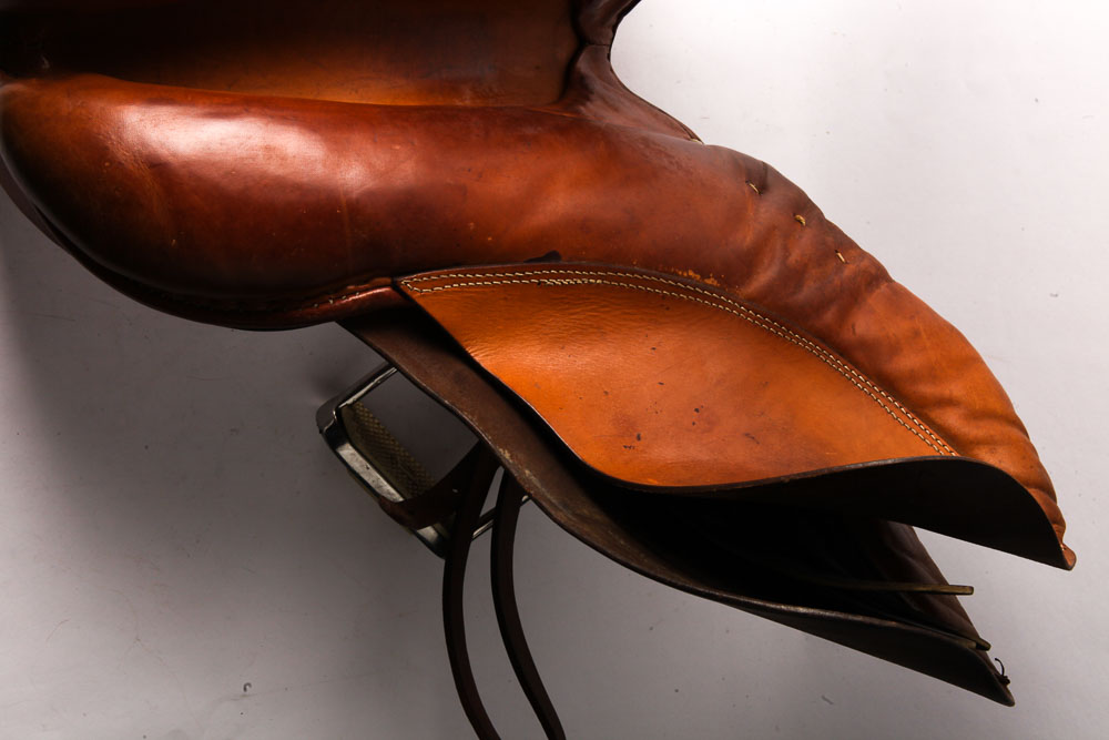 Johs. Stübben Krefeld Forward Seat Saddle with Fittings