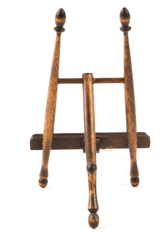 Miniature Enamel Painting of Figural Beach Scene