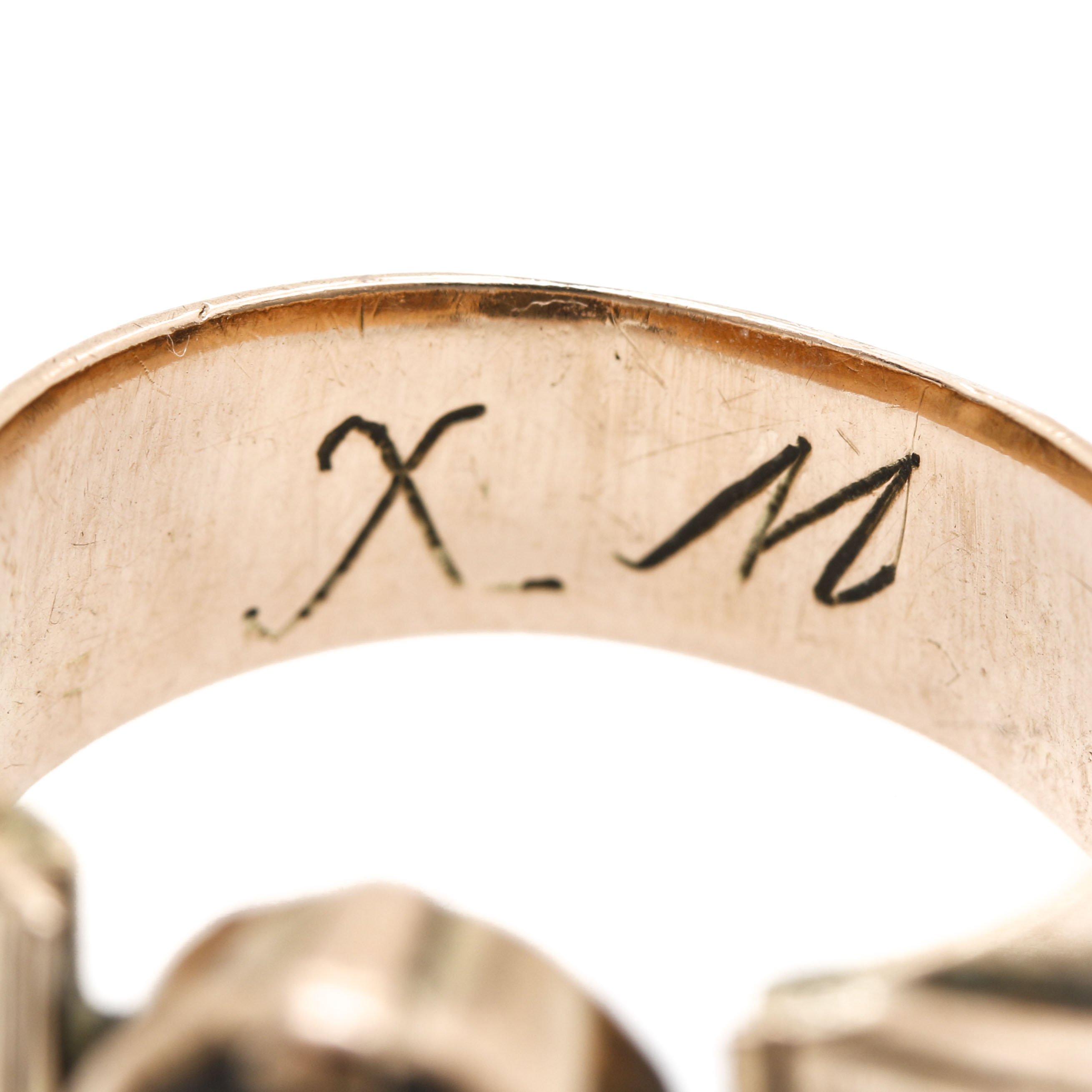 10K Rose Gold Sard Ring