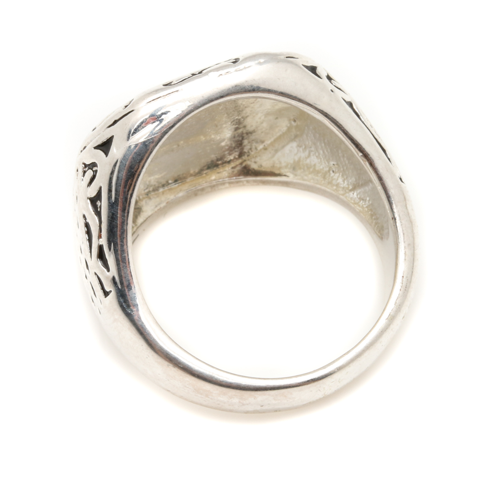 Sterling Silver Cuff Bracelet and Ring