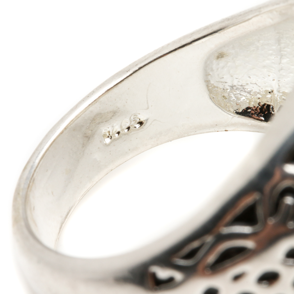 Sterling Silver Cuff Bracelet and Ring