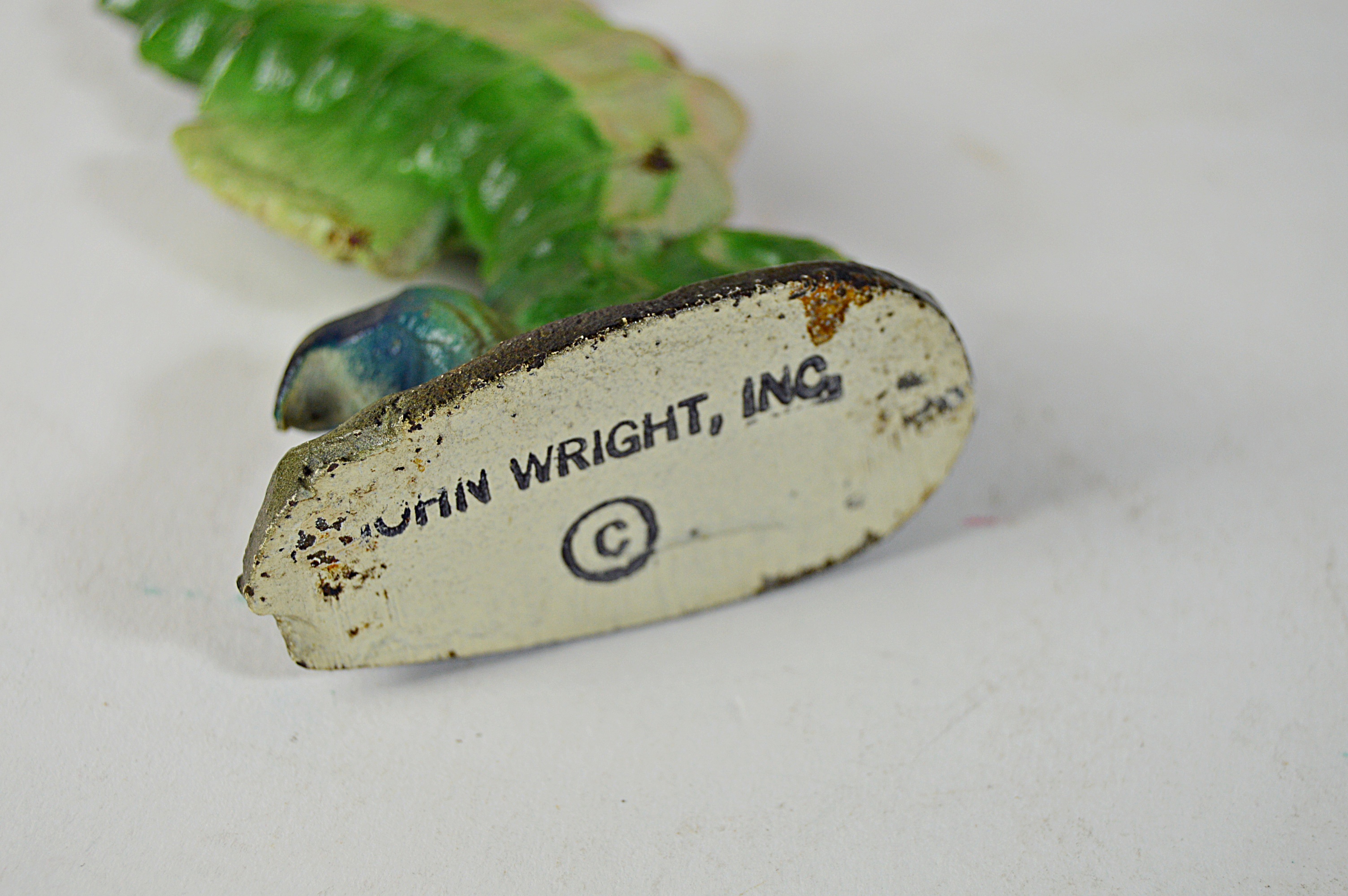 Vintage John Wright Polychromed Seahorse Bottle Opener