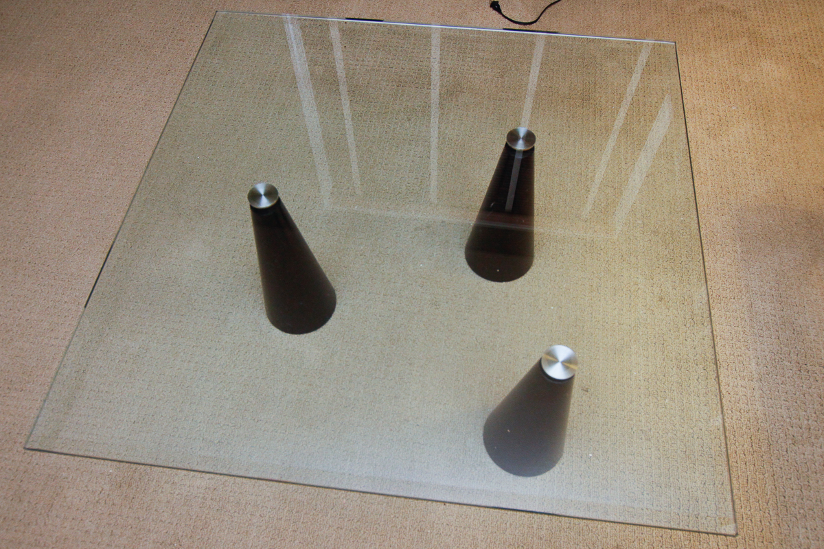 Modern Glass Top Coffee Table