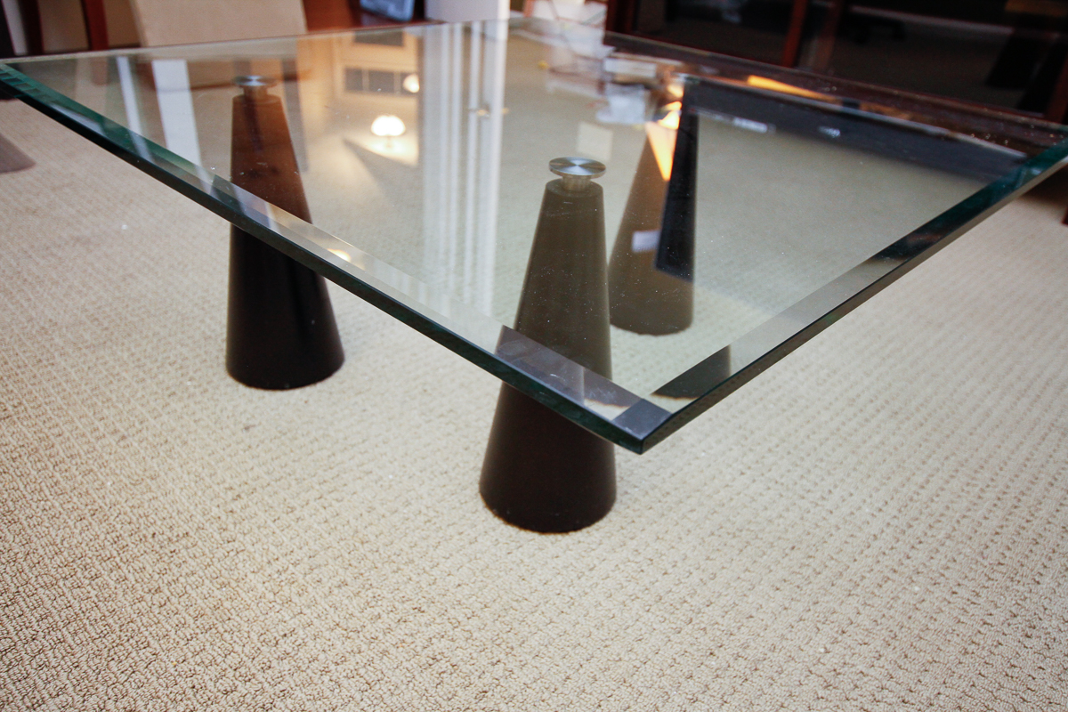 Modern Glass Top Coffee Table