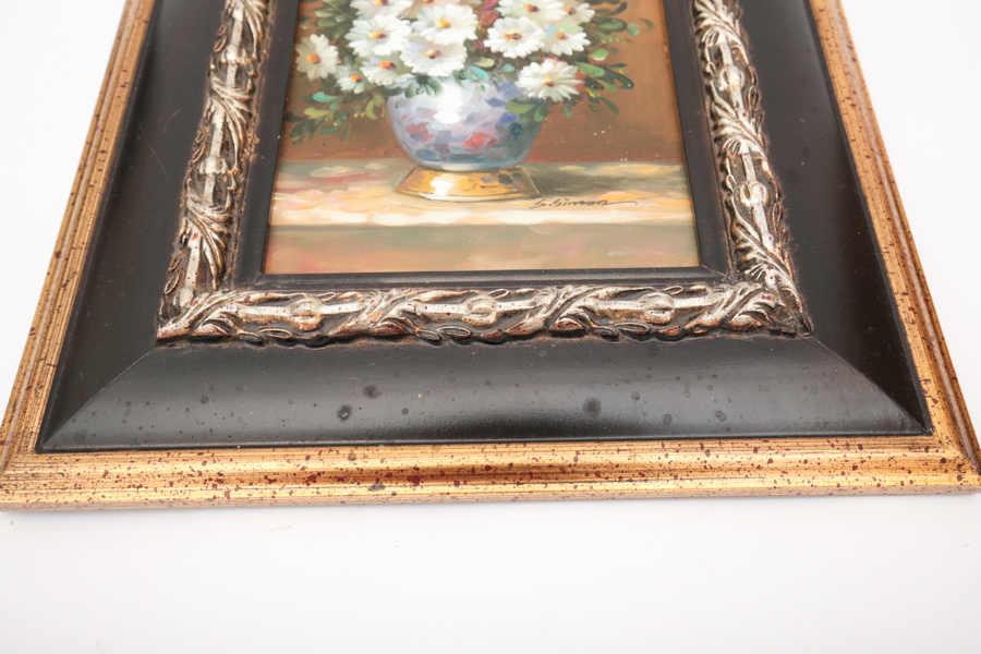 Original S. Simon Oil Painting on Canvas