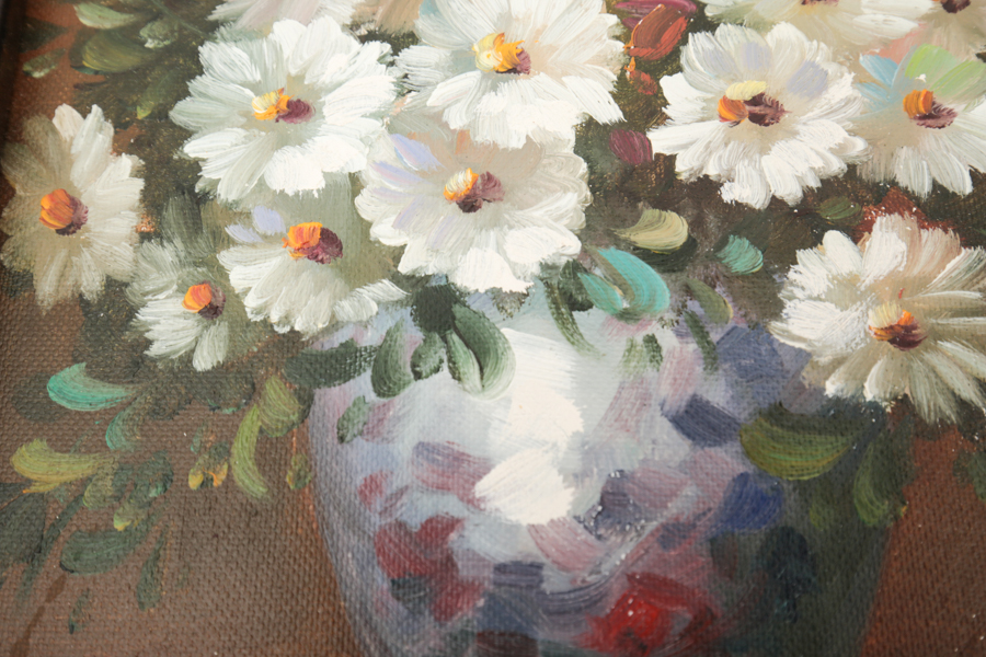 Original S. Simon Oil Painting on Canvas