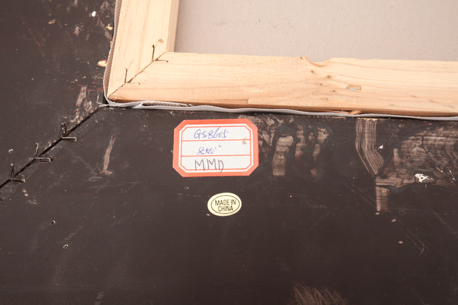 Original S. Simon Oil Painting on Canvas