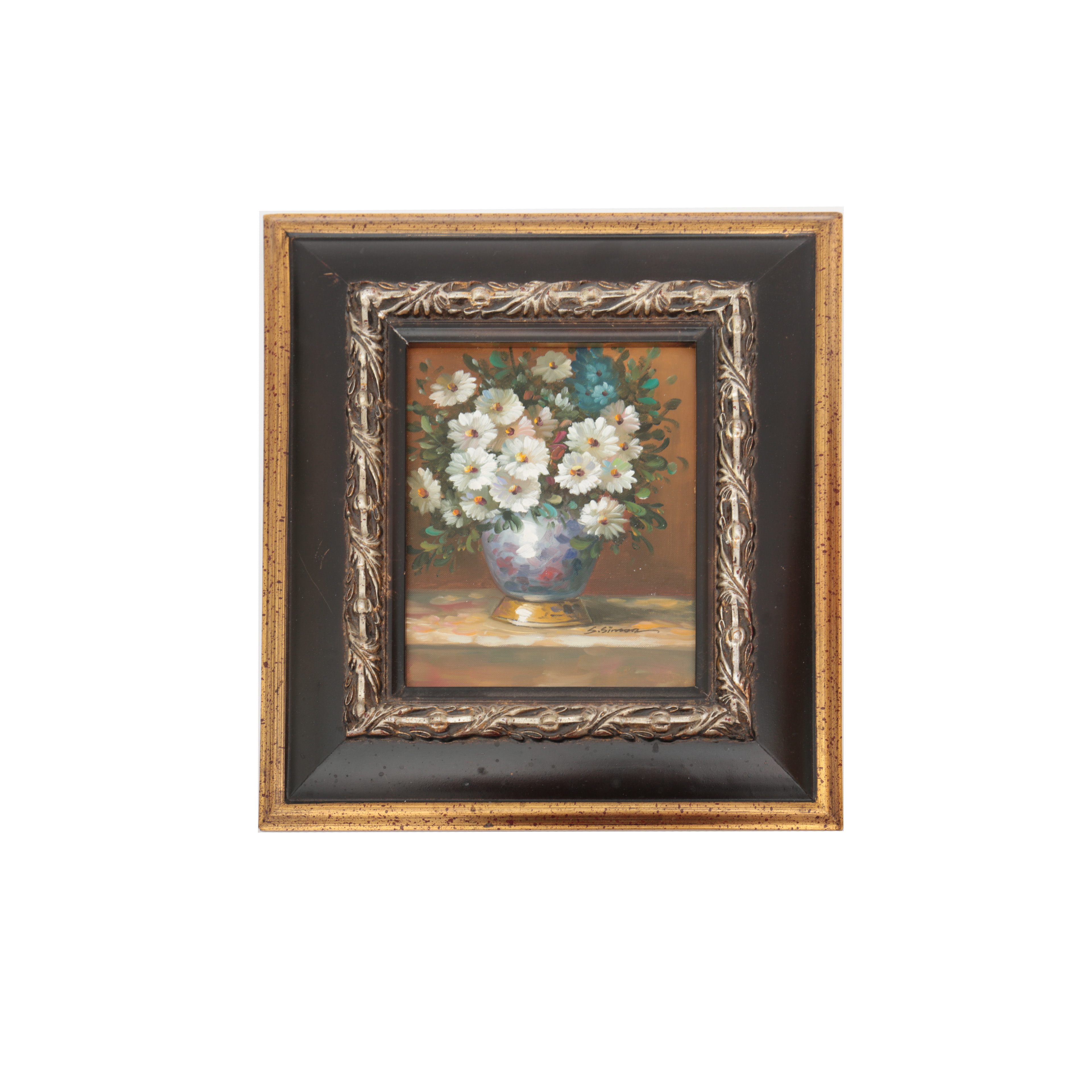 Original S. Simon Oil Painting on Canvas