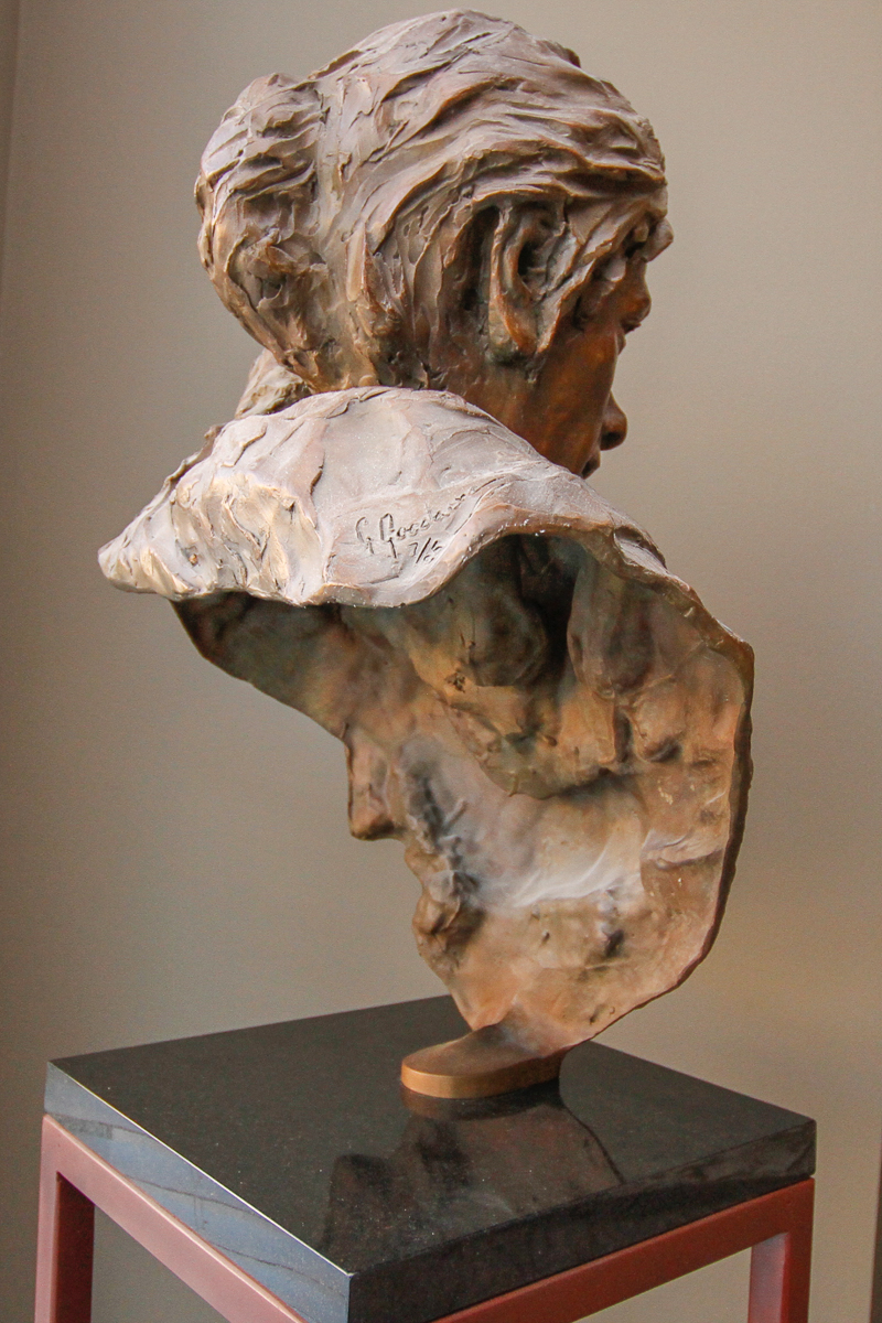 Glenna Goodacre Bronze Sculpture of Mother and Child