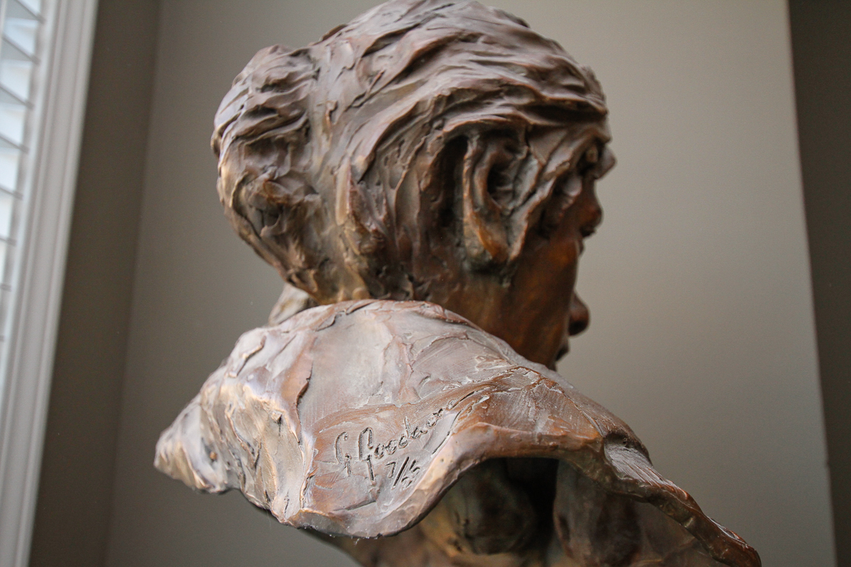 Glenna Goodacre Bronze Sculpture of Mother and Child