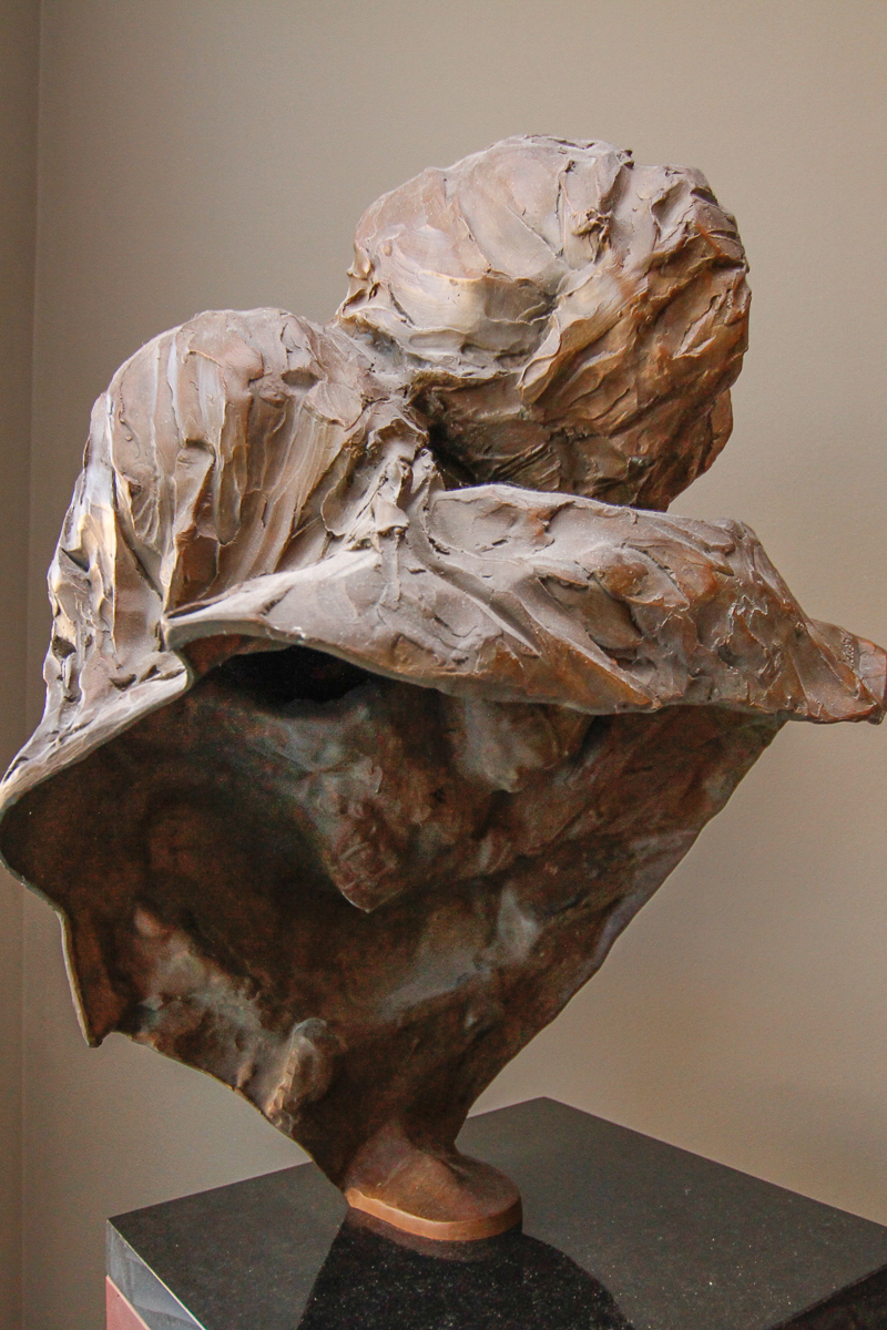 Glenna Goodacre Bronze Sculpture of Mother and Child