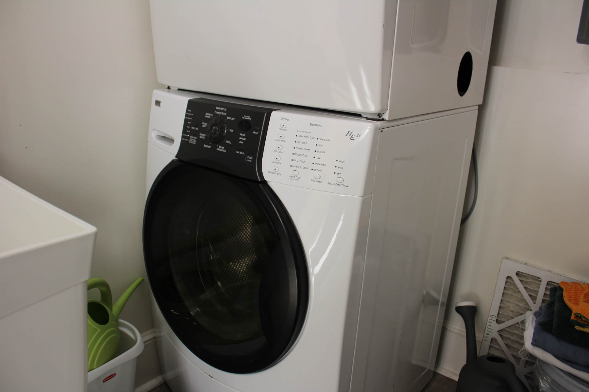 Kenmore Elite Front-Loading Washer with Pedestal