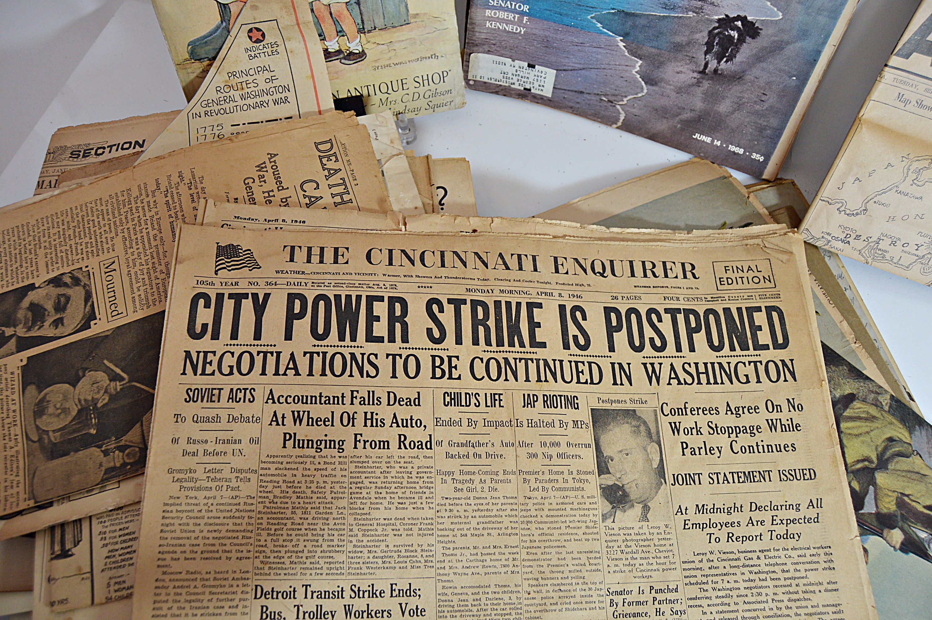 Vintage Ephemera with 1960s Life, 1920s Good Housekeeping