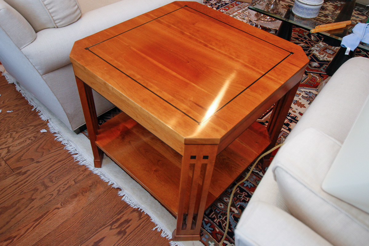 Stickley Furniture "21st Century Mission" Cherry Side Table