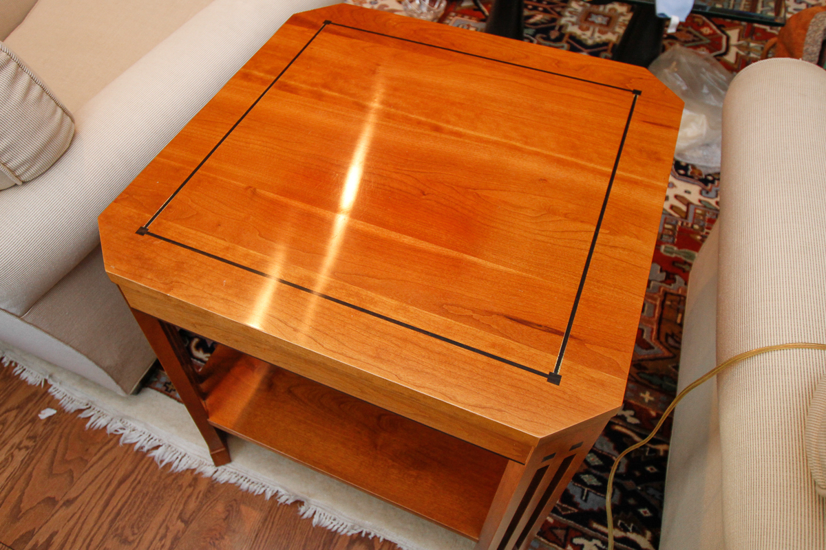 Stickley Furniture "21st Century Mission" Cherry Side Table