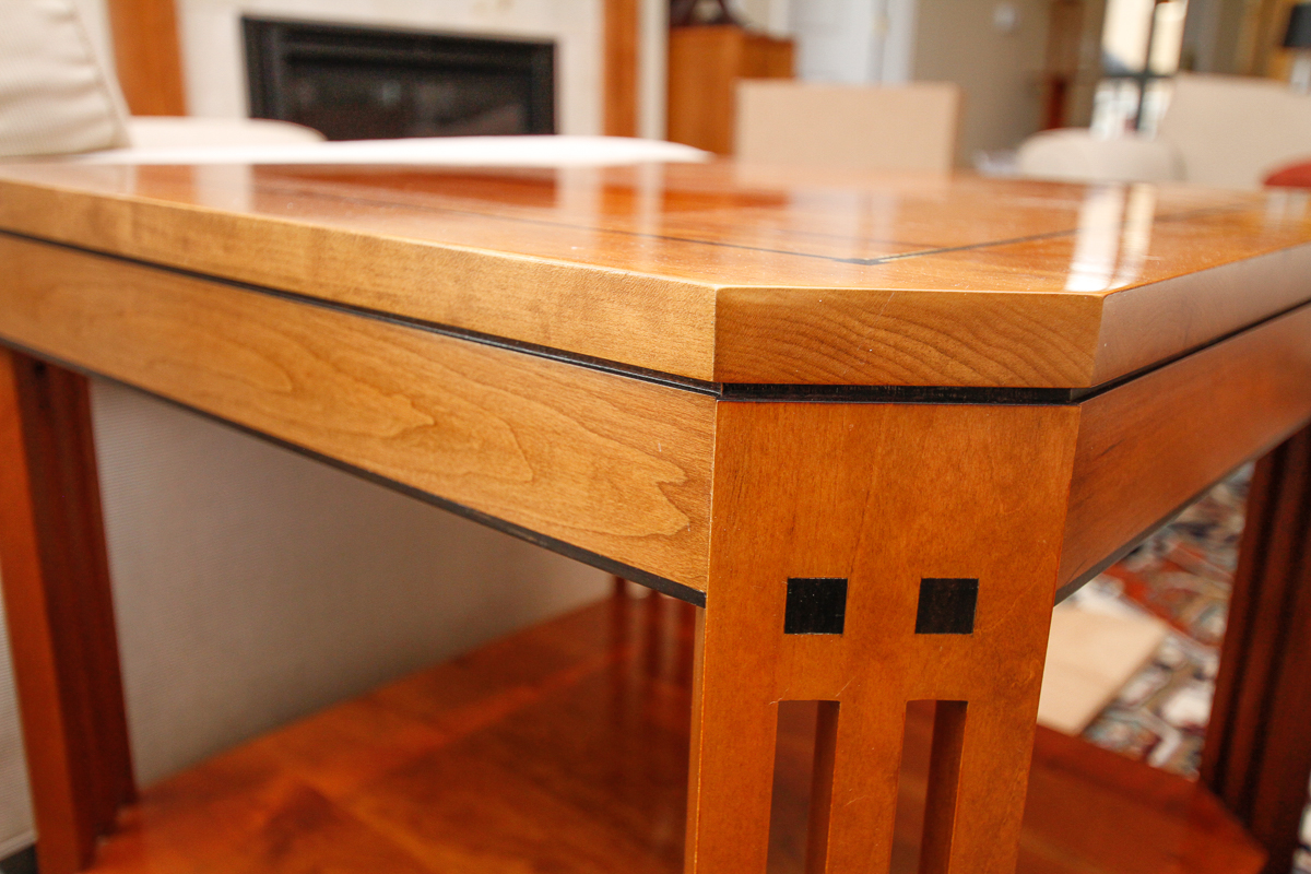 Stickley Furniture "21st Century Mission" Cherry Side Table