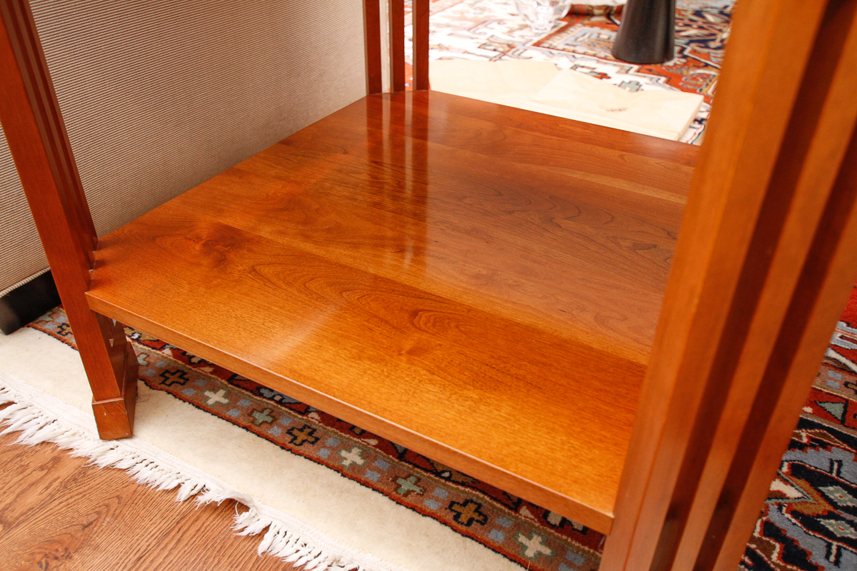 Stickley Furniture "21st Century Mission" Cherry Side Table