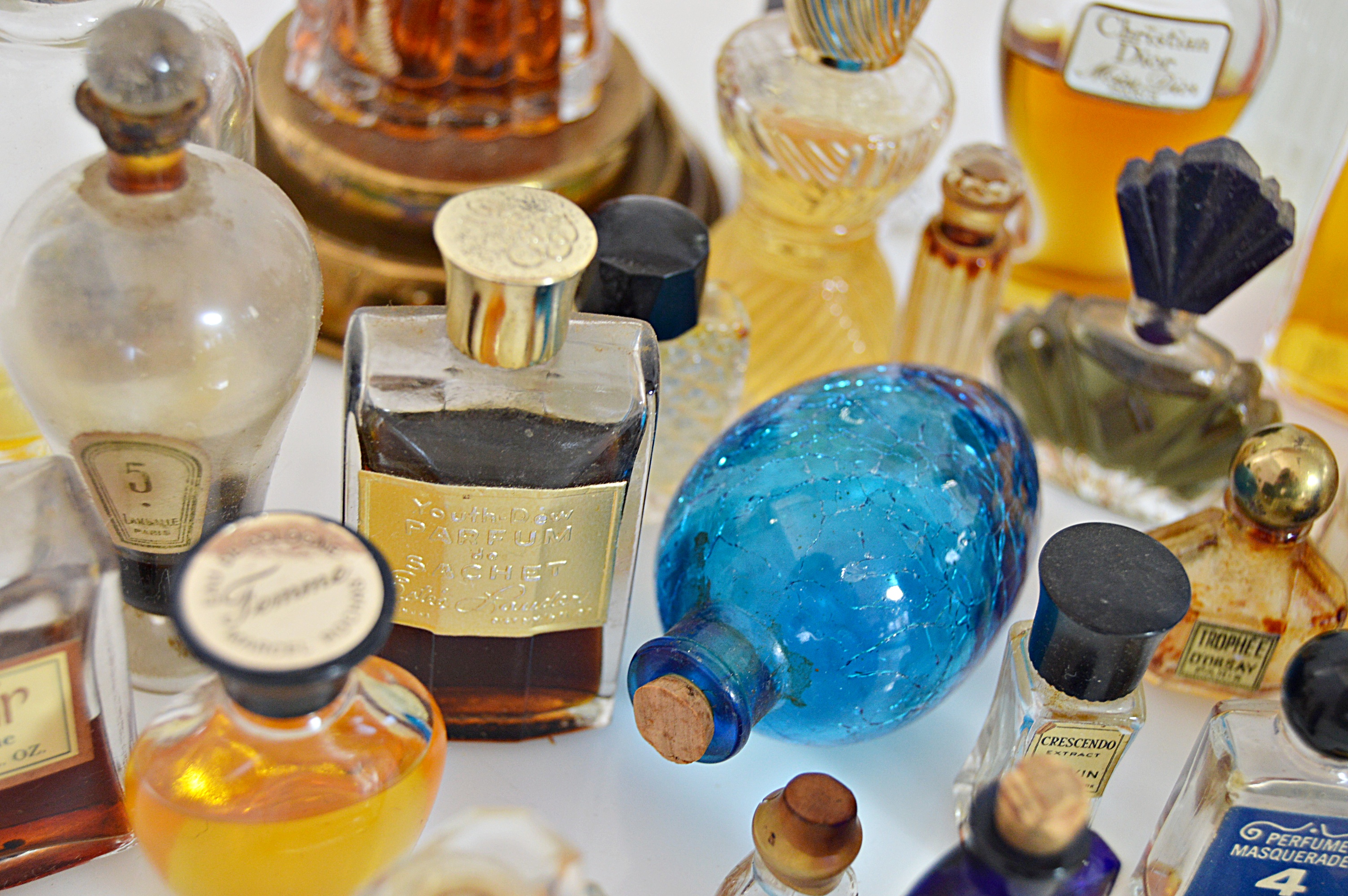 Vintage Perfume Bottle Collection