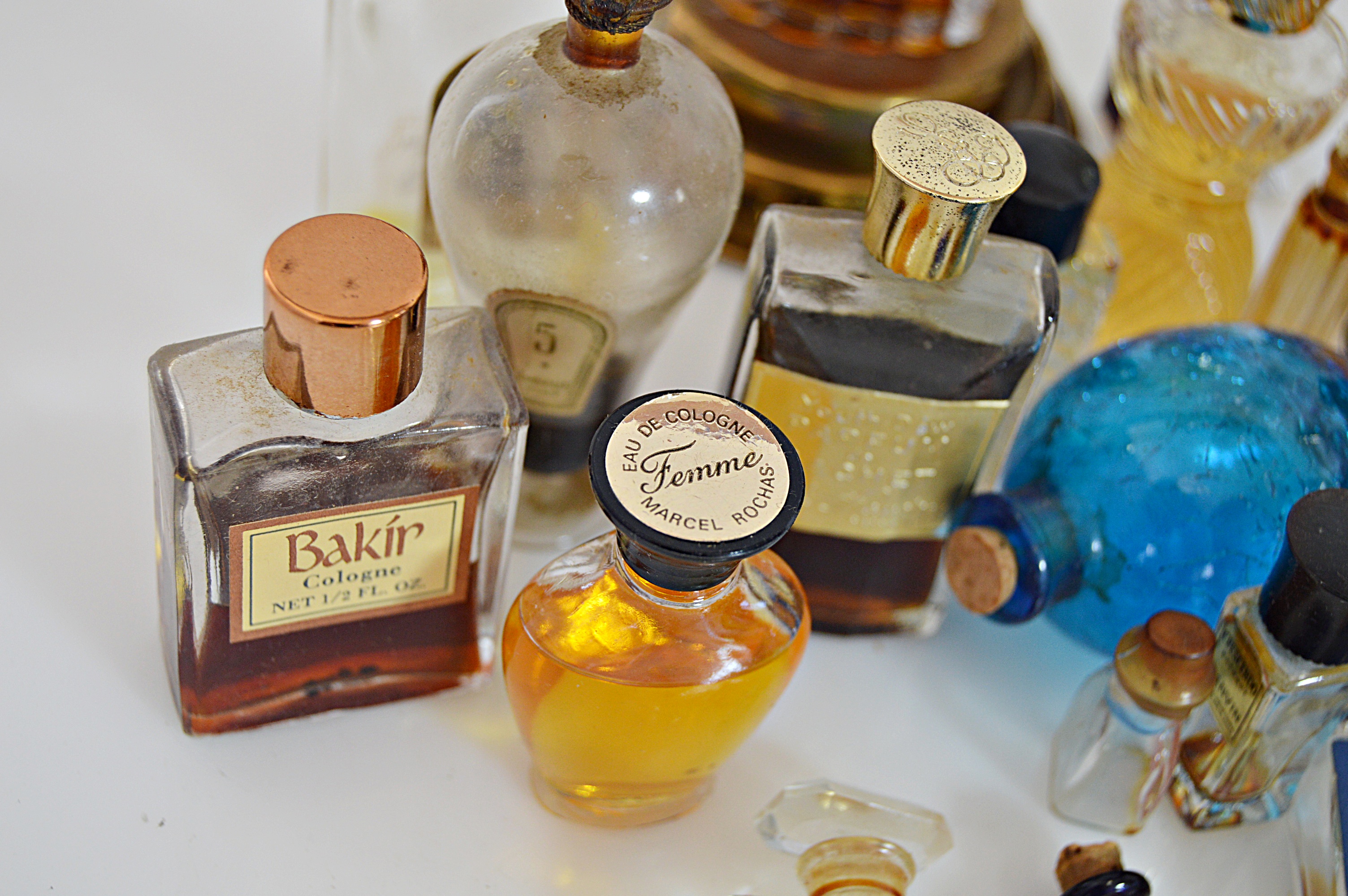 Vintage Perfume Bottle Collection