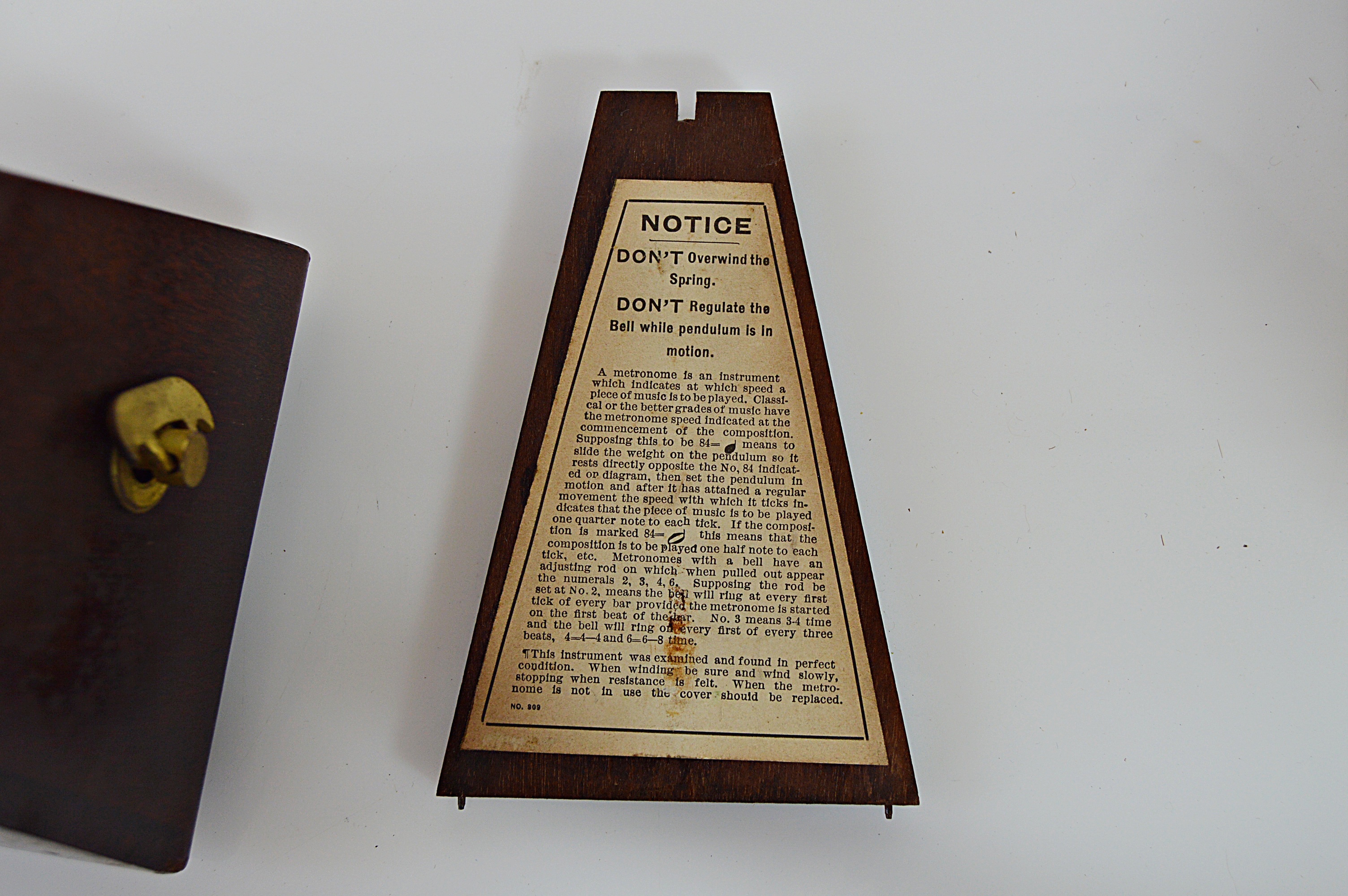 Seth Thomas Maelzel Metronome