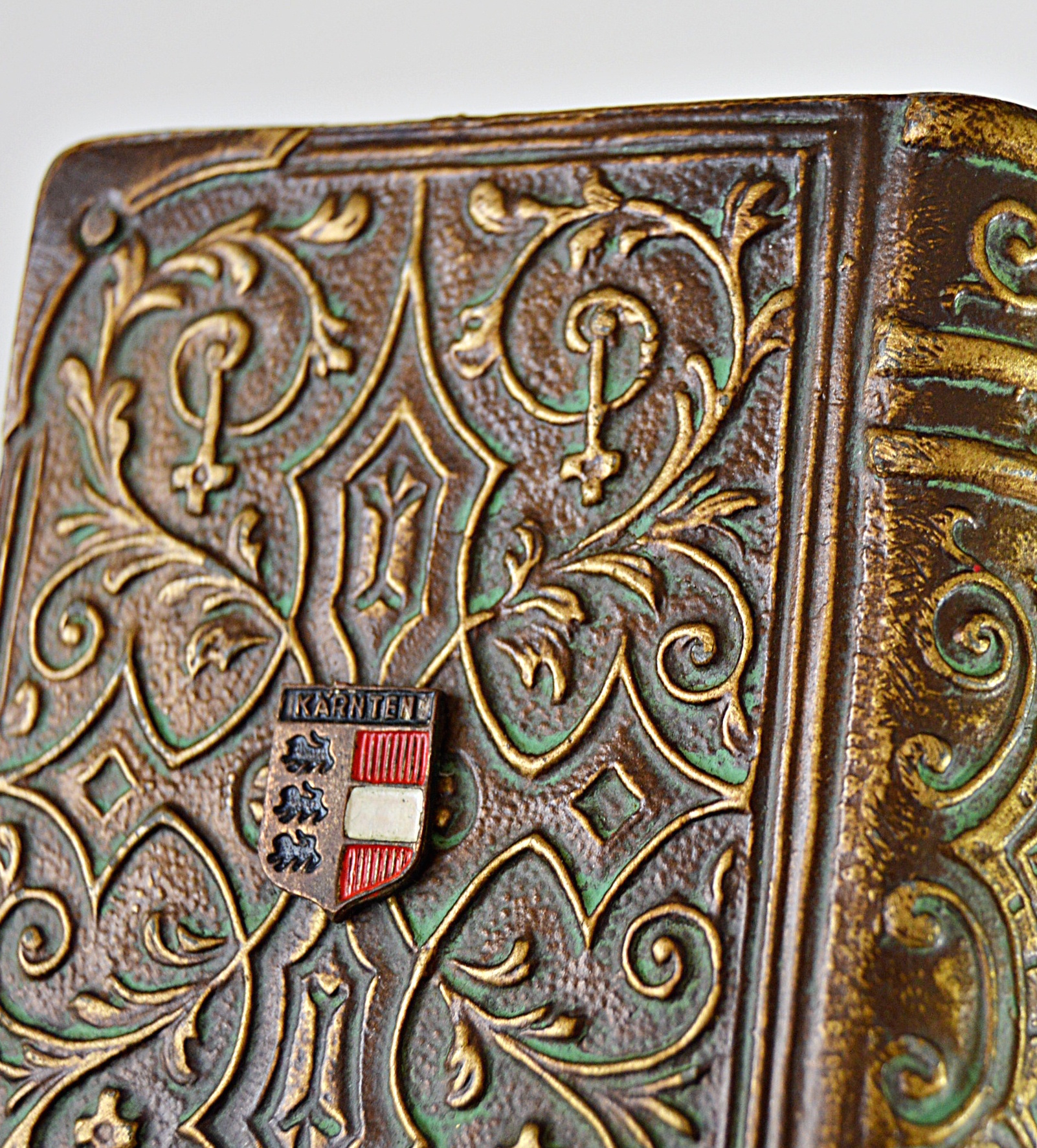 Vintage Pens and Pencils, Cigarette Box, Austrian Bank and Elephant Bookends