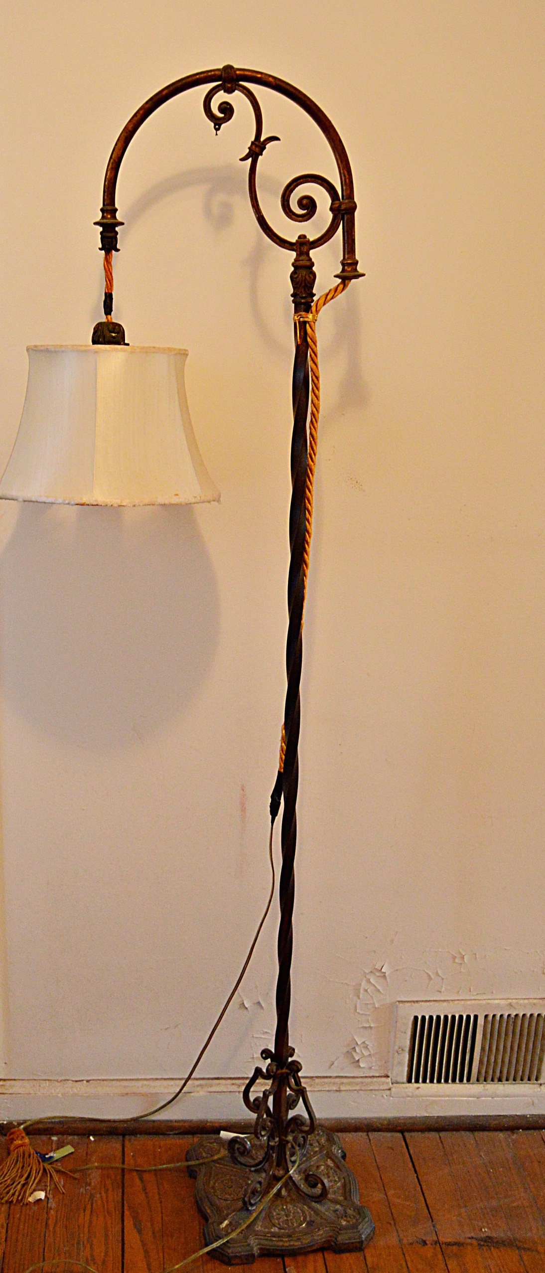 Vintage Iron Floor Lamp