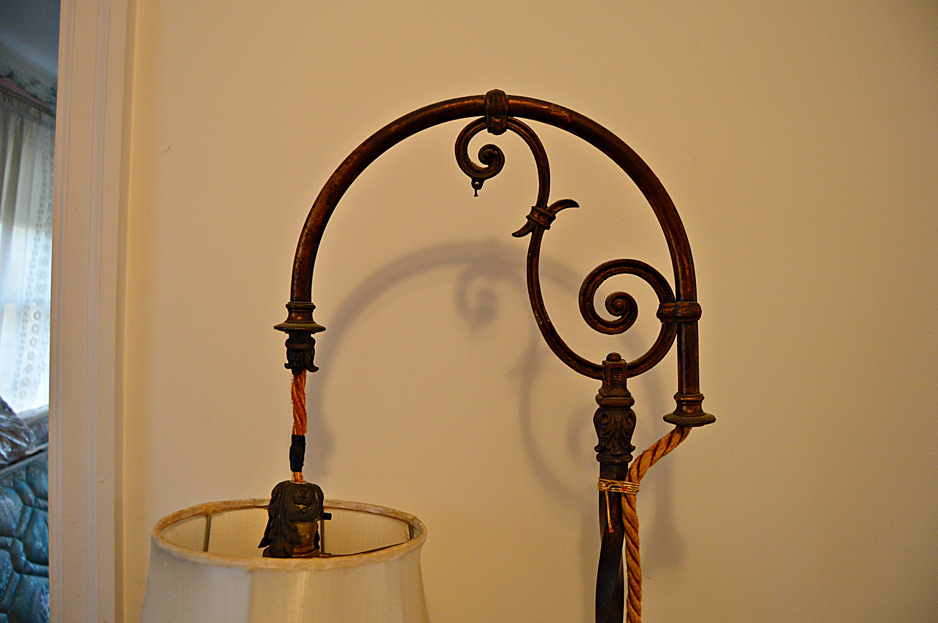 Vintage Iron Floor Lamp