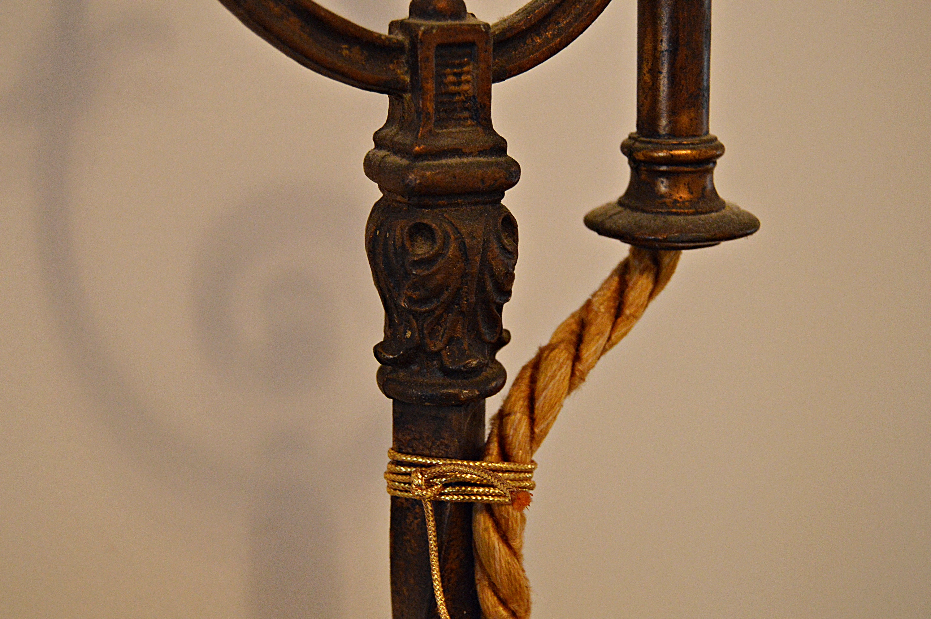 Vintage Iron Floor Lamp