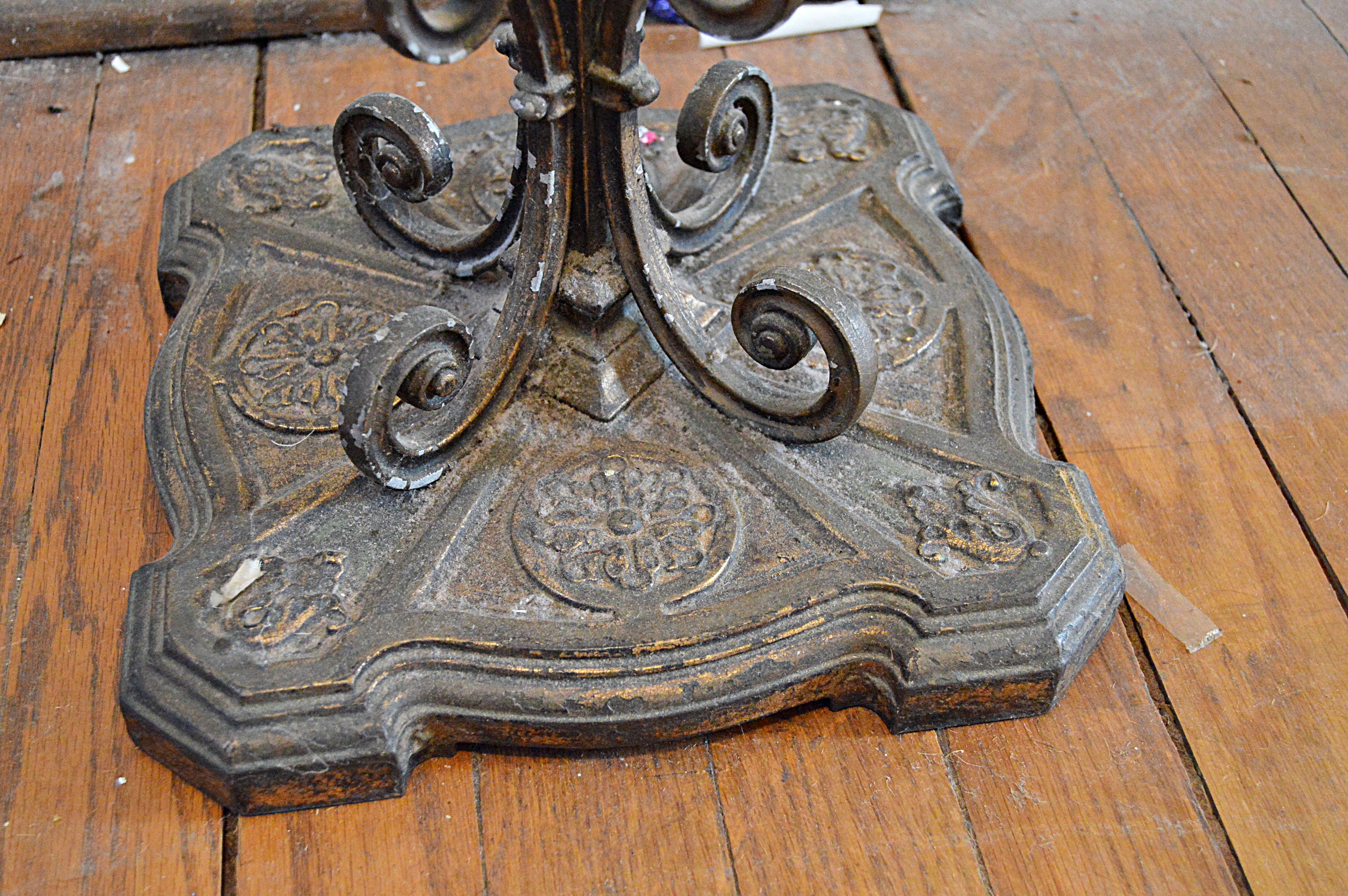 Vintage Iron Floor Lamp